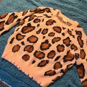 Leopard sweater